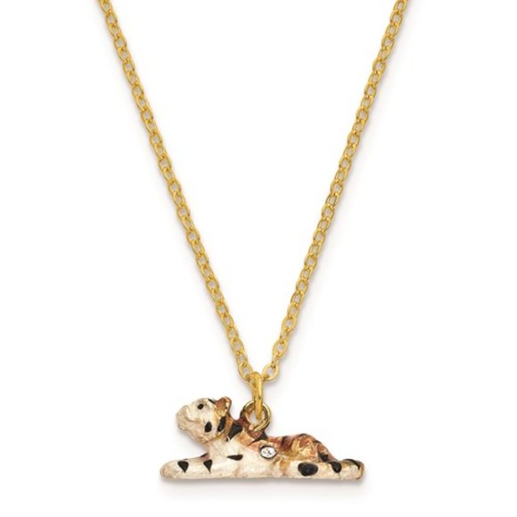 2022 is the Year of the Tiger!  Pewter Bejeweled and enameled Tiger Trinket Box - Picture 2 of 4